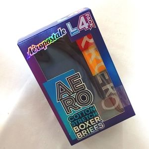 Men's NWT Aeropostale 4pk Large Boxer briefs